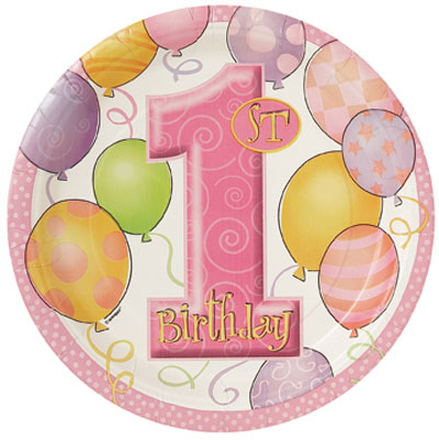 1st Birthday Pink