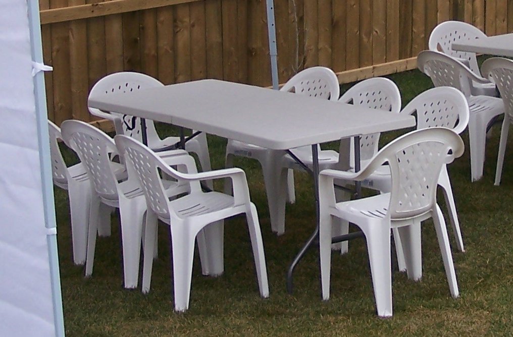 1 (6ft) Table  & 6 Chairs