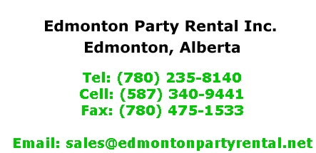 Edmonton Party Rental Inc.
